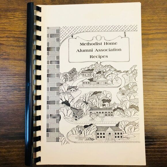 Vintage Cookbook Methodist Home Alumni Association Recipes 1988 - Picture 1 of 7